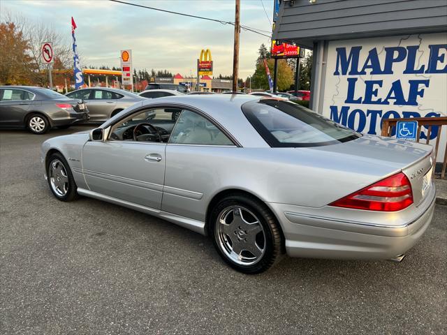 used 2002 Mercedes-Benz CL-Class car, priced at $8,999