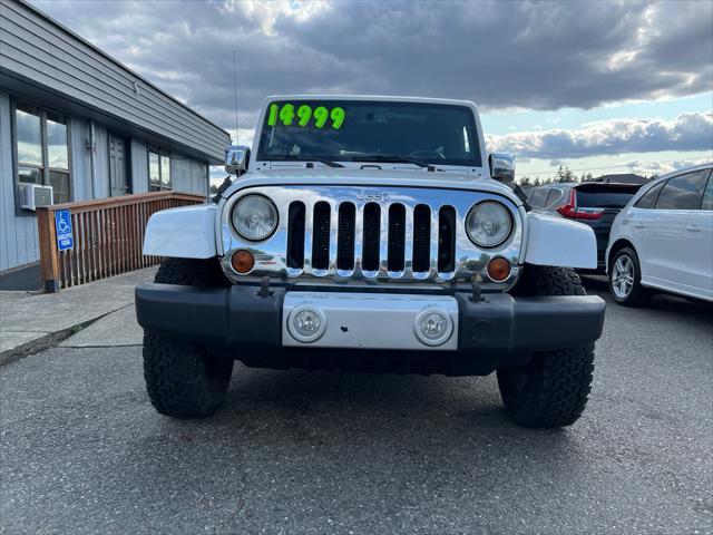 used 2013 Jeep Wrangler Unlimited car, priced at $13,999