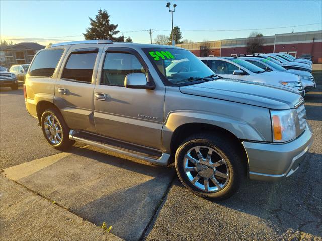 used 2002 Cadillac Escalade car, priced at $5,999