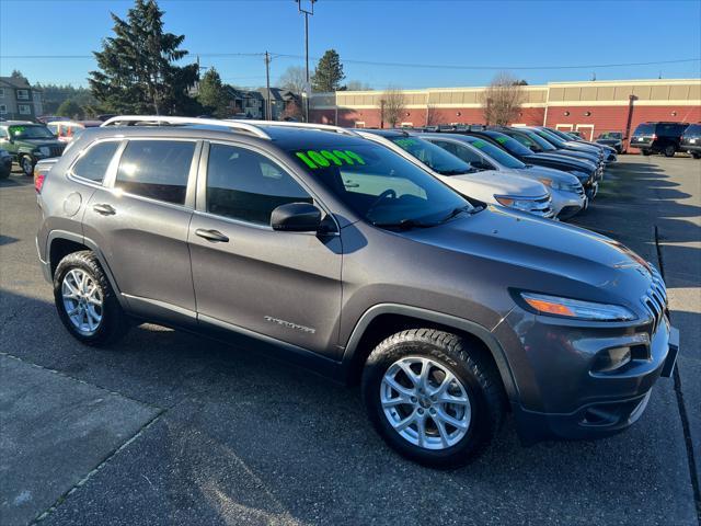 used 2017 Jeep Cherokee car, priced at $10,999