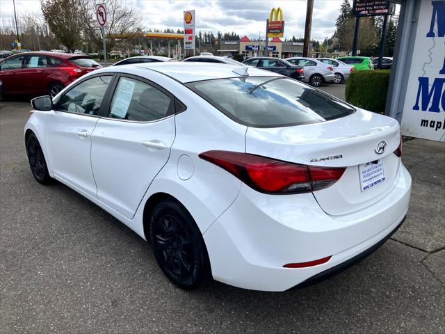 used 2016 Hyundai Elantra car, priced at $4,999