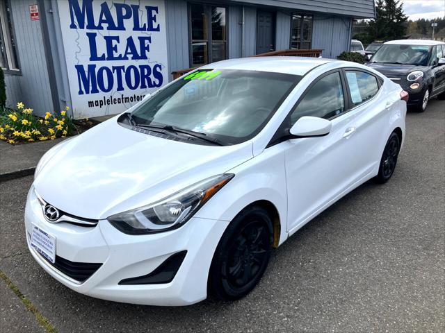 used 2016 Hyundai Elantra car, priced at $4,999