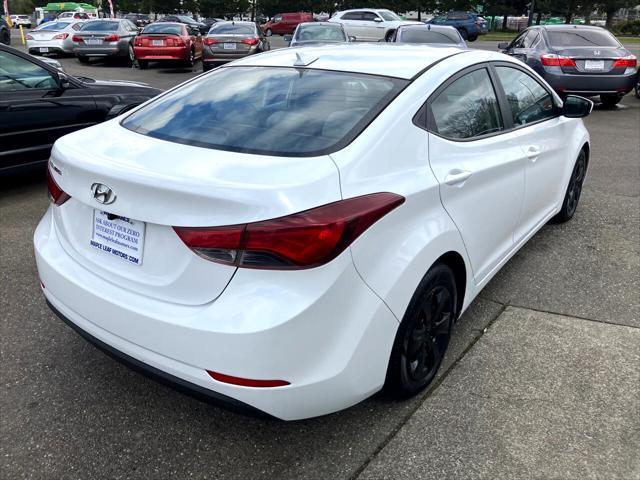 used 2016 Hyundai Elantra car, priced at $4,999