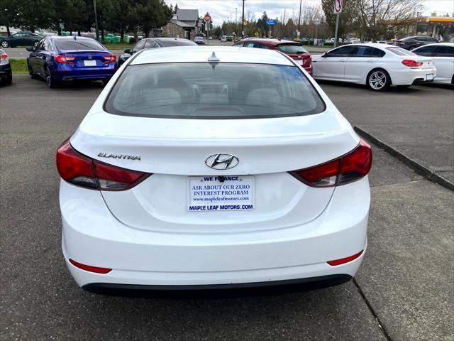 used 2016 Hyundai Elantra car, priced at $4,999