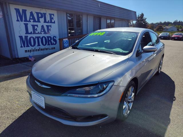 used 2015 Chrysler 200 car, priced at $10,999