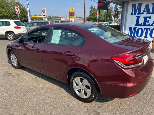 used 2015 Honda Civic car, priced at $13,999