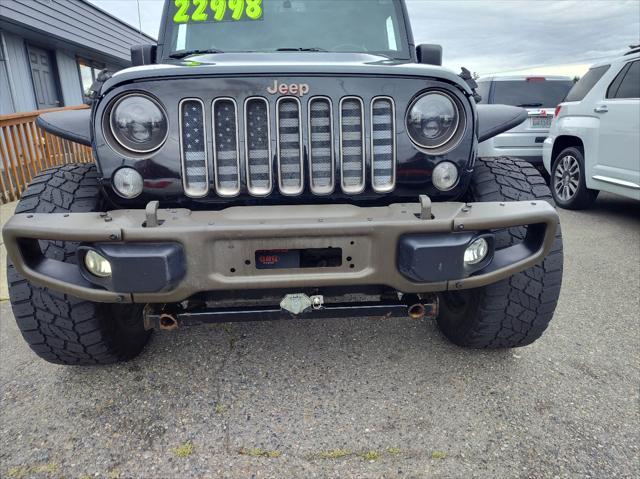 used 2016 Jeep Wrangler Unlimited car, priced at $22,999