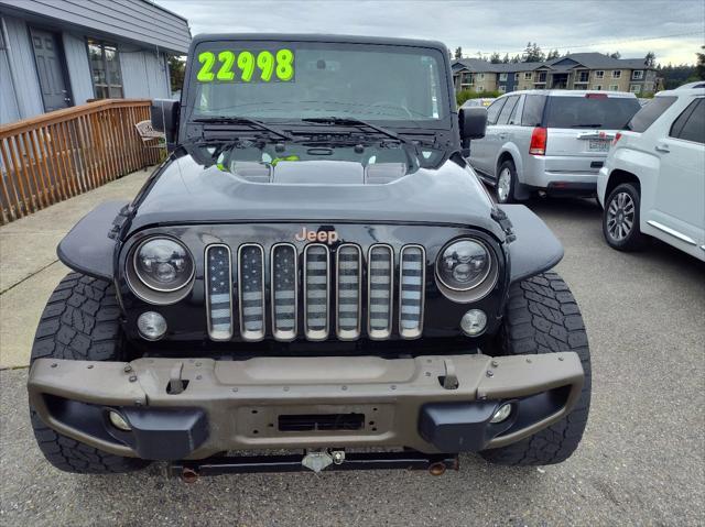 used 2016 Jeep Wrangler Unlimited car, priced at $22,999