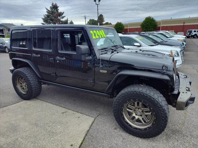 used 2016 Jeep Wrangler Unlimited car, priced at $22,999