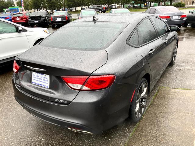 used 2015 Chrysler 200 car, priced at $12,999