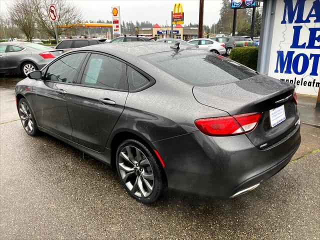 used 2015 Chrysler 200 car, priced at $12,999