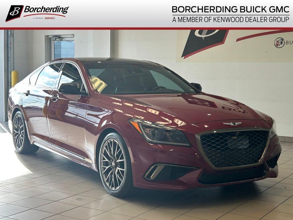 used 2018 Genesis G80 car, priced at $20,900