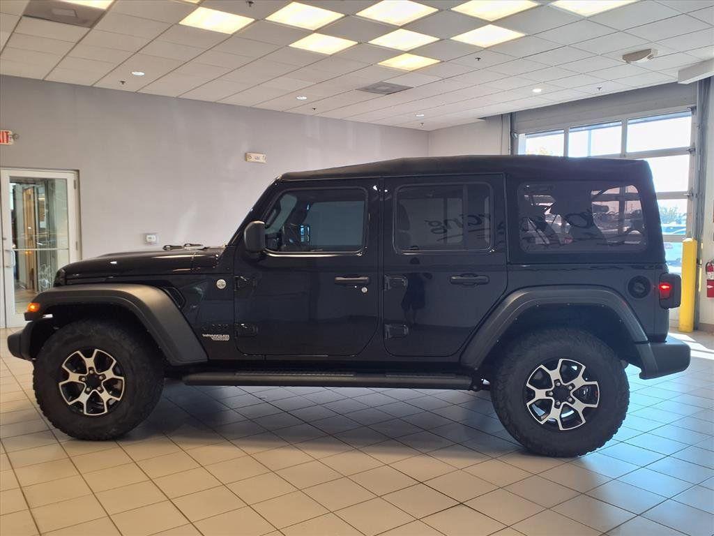 used 2021 Jeep Wrangler Unlimited car, priced at $29,500