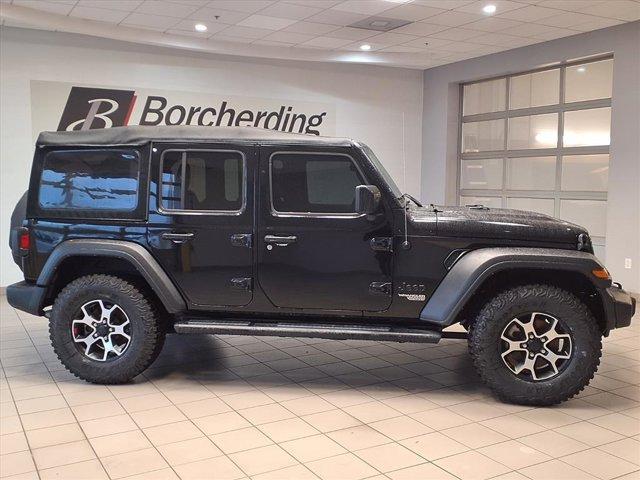 used 2021 Jeep Wrangler Unlimited car, priced at $28,500