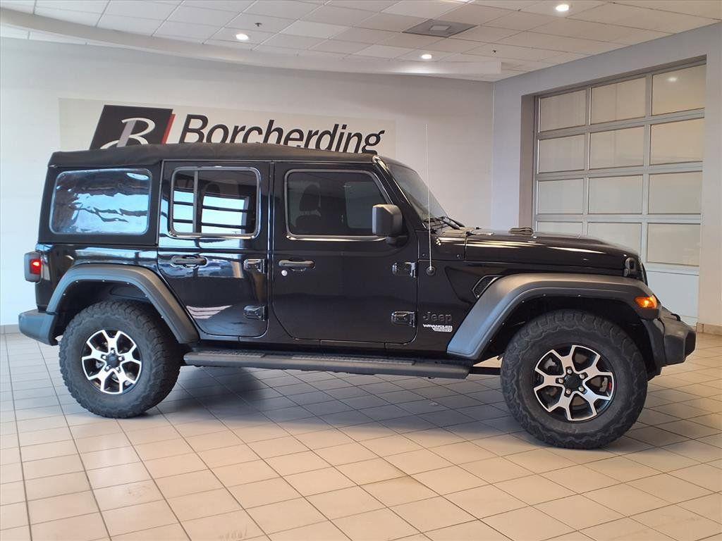 used 2021 Jeep Wrangler Unlimited car, priced at $29,500