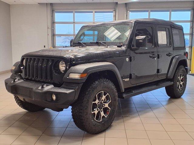 used 2021 Jeep Wrangler Unlimited car, priced at $28,500