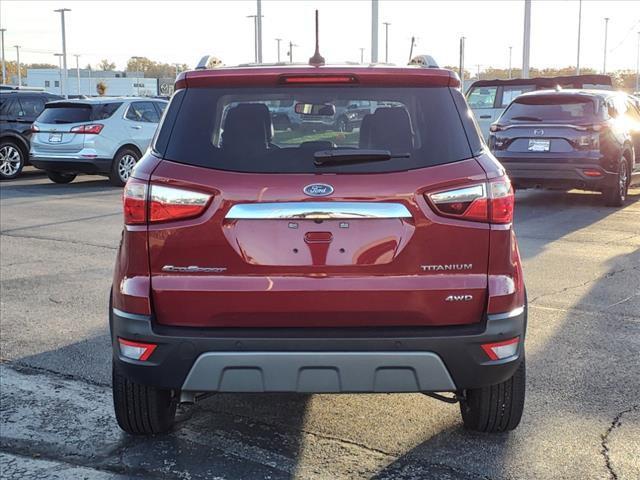 used 2021 Ford EcoSport car, priced at $17,000