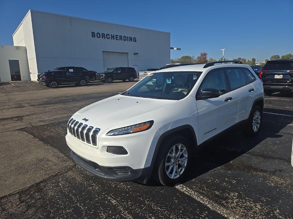 used 2016 Jeep Cherokee car, priced at $8,500
