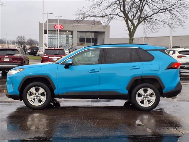 used 2021 Toyota RAV4 car, priced at $26,000