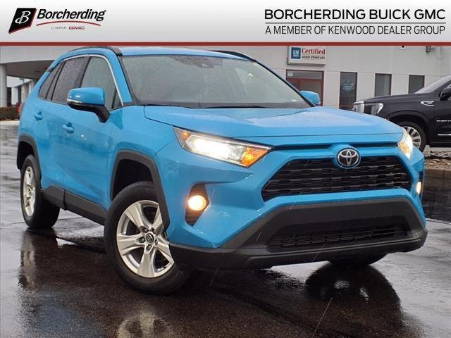 used 2021 Toyota RAV4 car, priced at $23,400