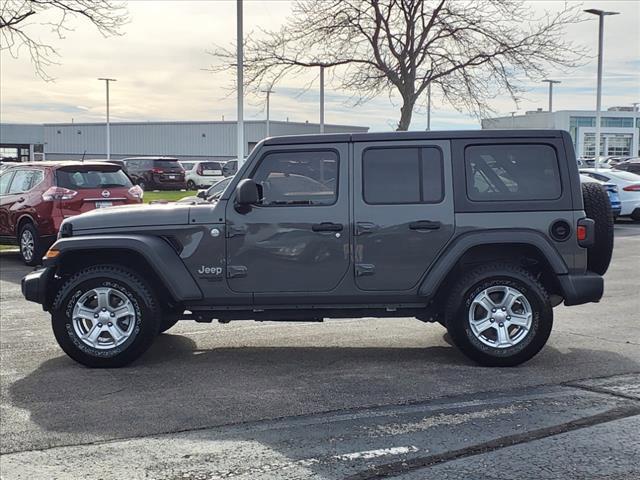 used 2021 Jeep Wrangler Unlimited car, priced at $30,082