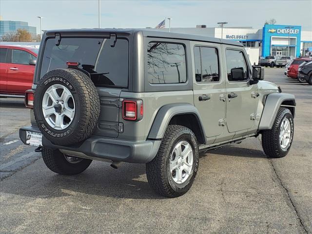 used 2021 Jeep Wrangler Unlimited car, priced at $30,082