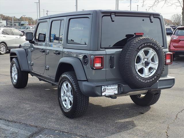 used 2021 Jeep Wrangler Unlimited car, priced at $30,082