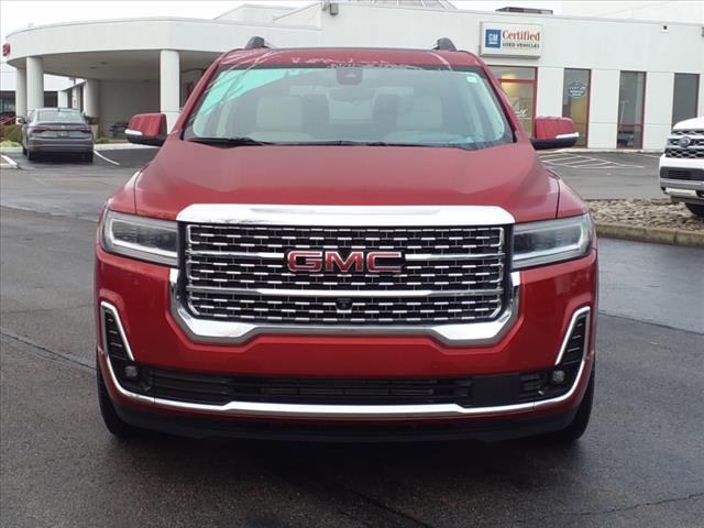 used 2022 GMC Acadia car, priced at $34,500