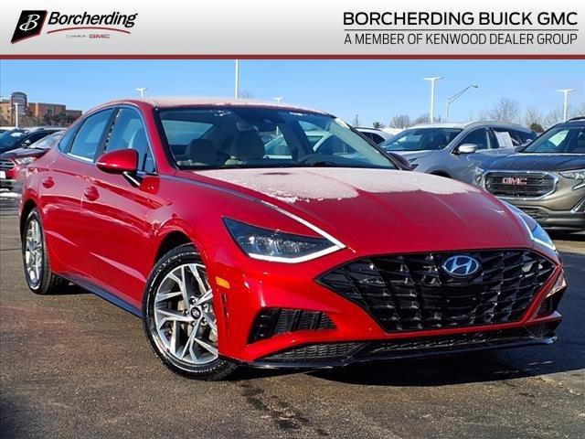 used 2021 Hyundai Sonata car, priced at $17,200