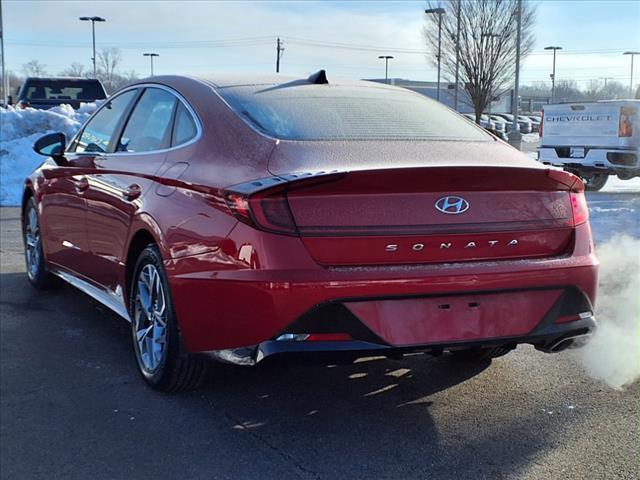 used 2021 Hyundai Sonata car, priced at $17,200