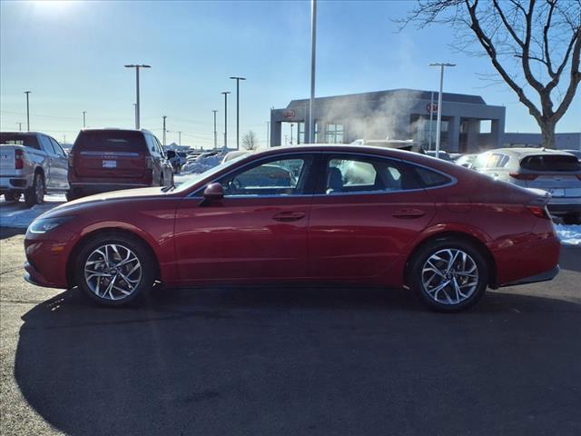 used 2021 Hyundai Sonata car, priced at $17,200