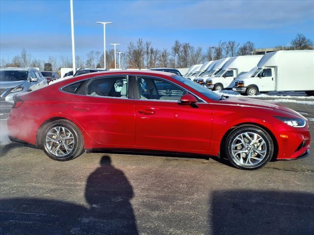 used 2021 Hyundai Sonata car, priced at $17,200