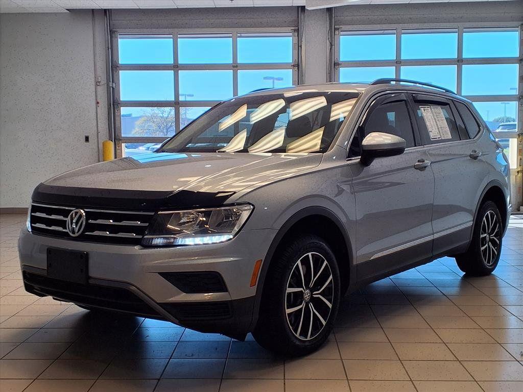 used 2021 Volkswagen Tiguan car, priced at $14,700