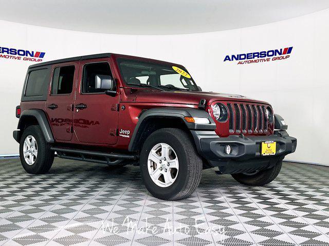 used 2022 Jeep Wrangler Unlimited car, priced at $32,000