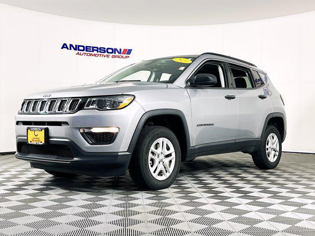 used 2021 Jeep Compass car, priced at $19,500