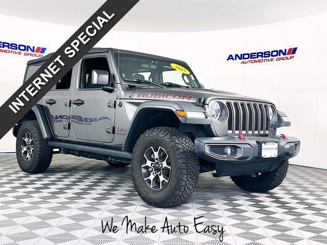 used 2018 Jeep Wrangler Unlimited car, priced at $29,500