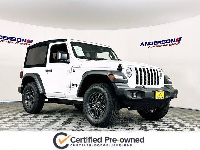 used 2024 Jeep Wrangler car, priced at $36,750