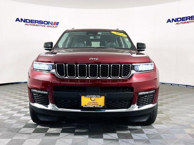 used 2021 Jeep Grand Cherokee L car, priced at $37,500