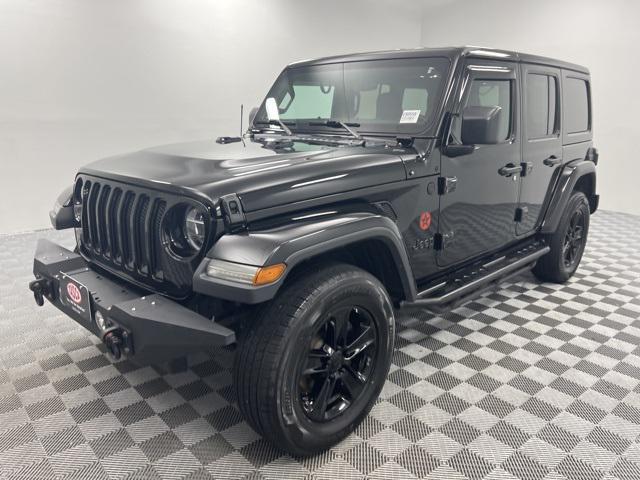 used 2020 Jeep Wrangler Unlimited car, priced at $28,500