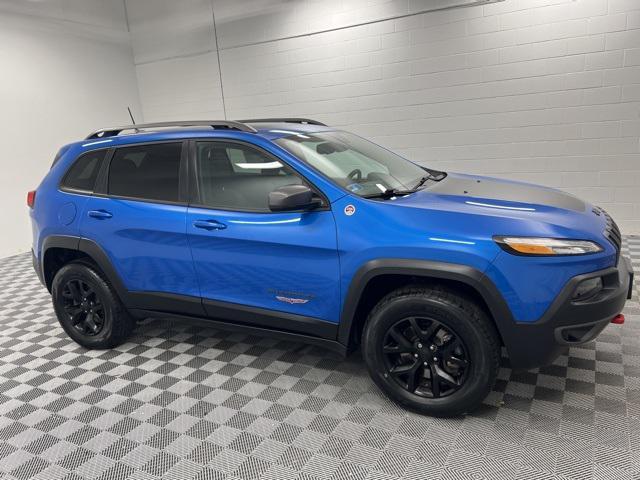 used 2018 Jeep Cherokee car, priced at $22,900