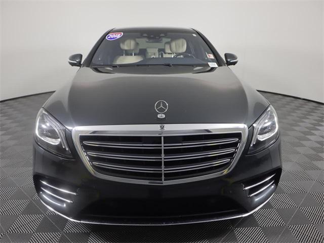 used 2018 Mercedes-Benz S-Class car, priced at $42,000