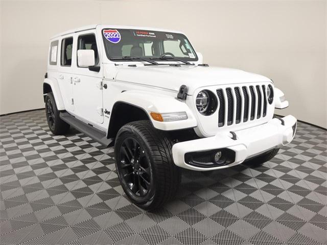 used 2022 Jeep Wrangler Unlimited car, priced at $48,421