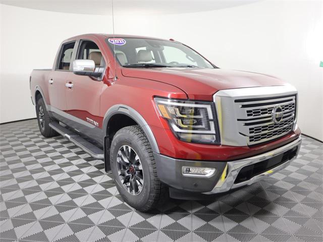 used 2021 Nissan Titan car, priced at $41,995