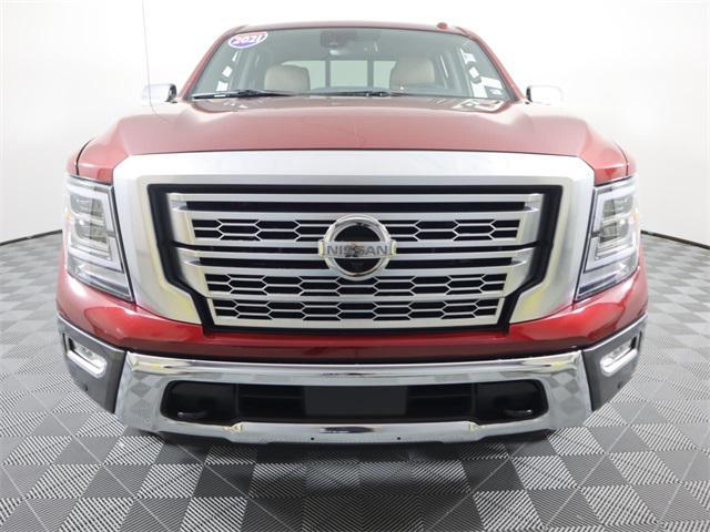 used 2021 Nissan Titan car, priced at $41,995