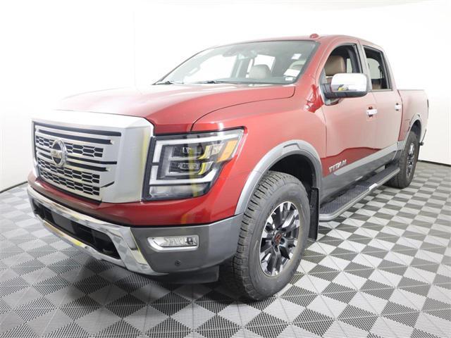 used 2021 Nissan Titan car, priced at $41,995