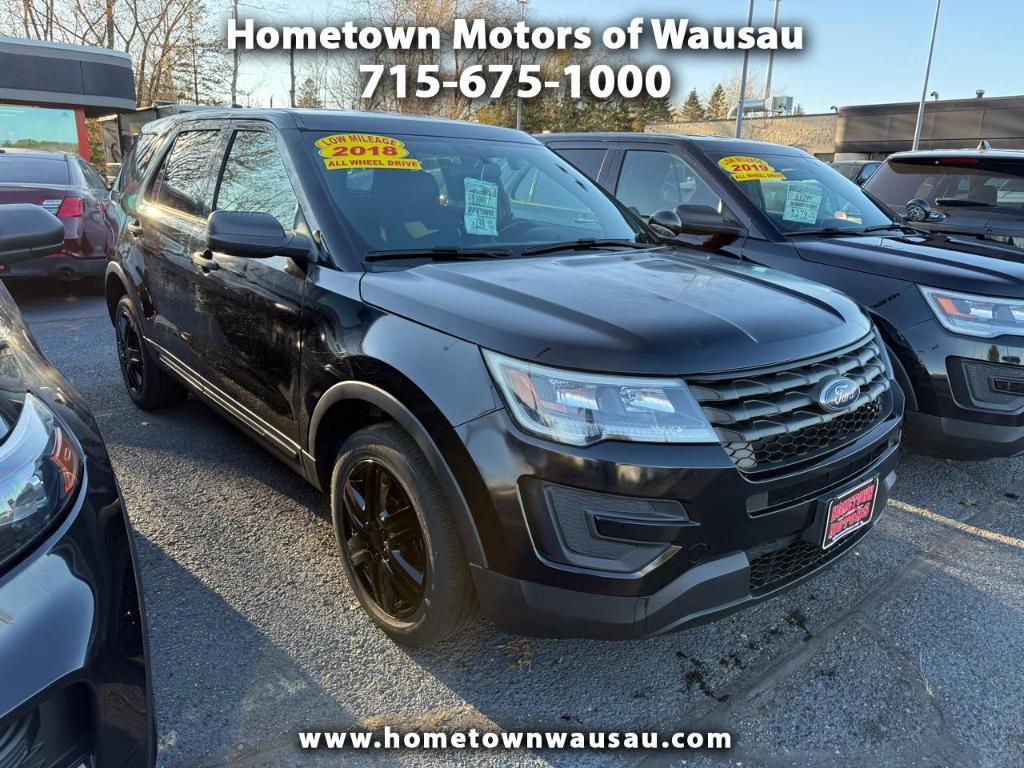 used 2018 Ford Utility Police Interceptor car, priced at $10,997