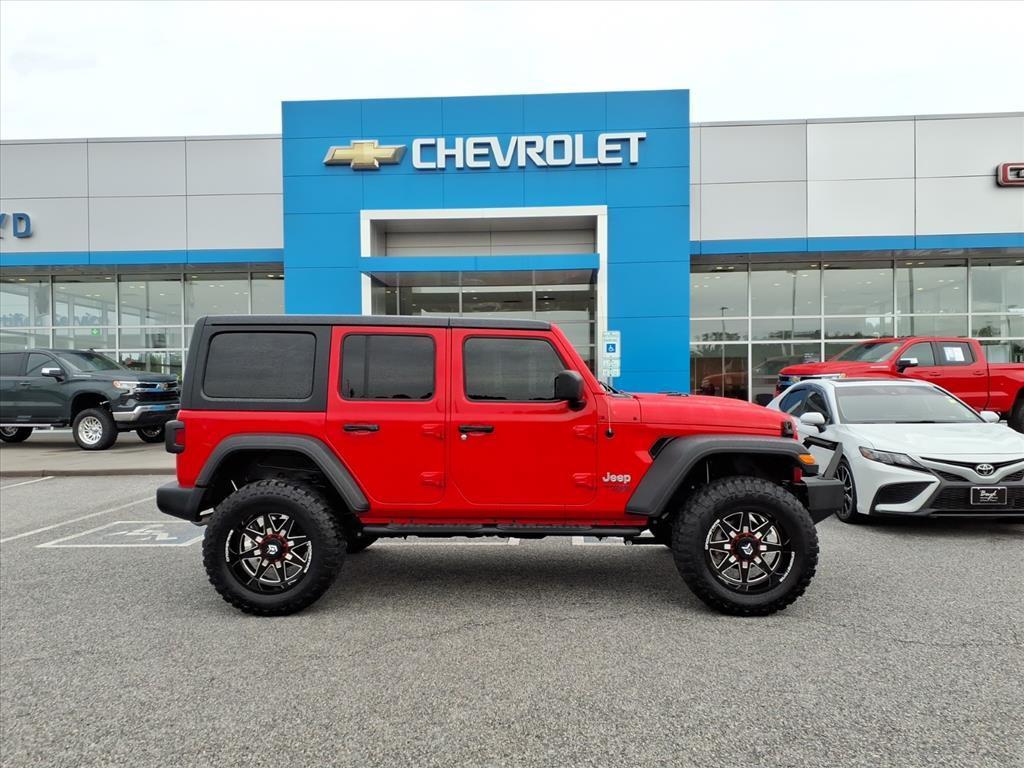 used 2019 Jeep Wrangler Unlimited car, priced at $29,881
