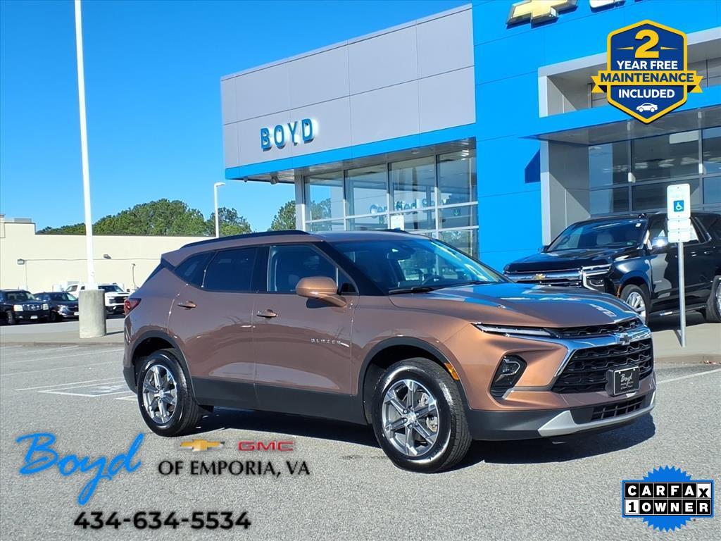 used 2024 Chevrolet Blazer car, priced at $27,781