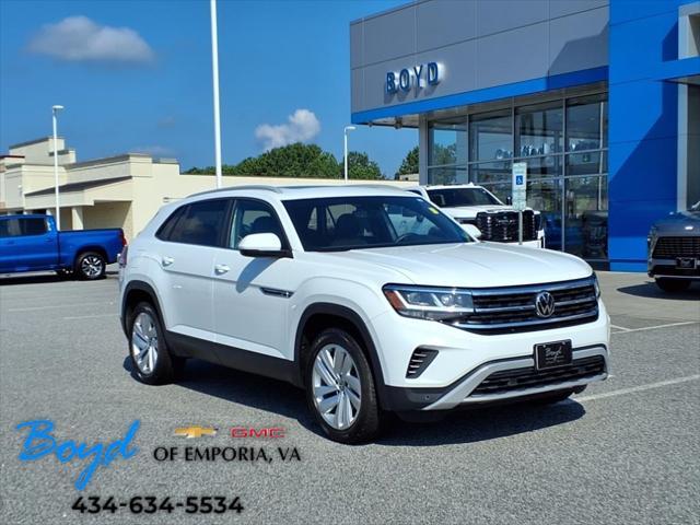used 2021 Volkswagen Atlas Cross Sport car, priced at $24,482