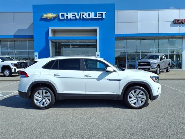 used 2021 Volkswagen Atlas Cross Sport car, priced at $24,482